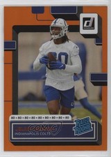 2022 Panini Donruss Rated Rookie Jersey Number 60/80 Jelani Woods #382 03bh