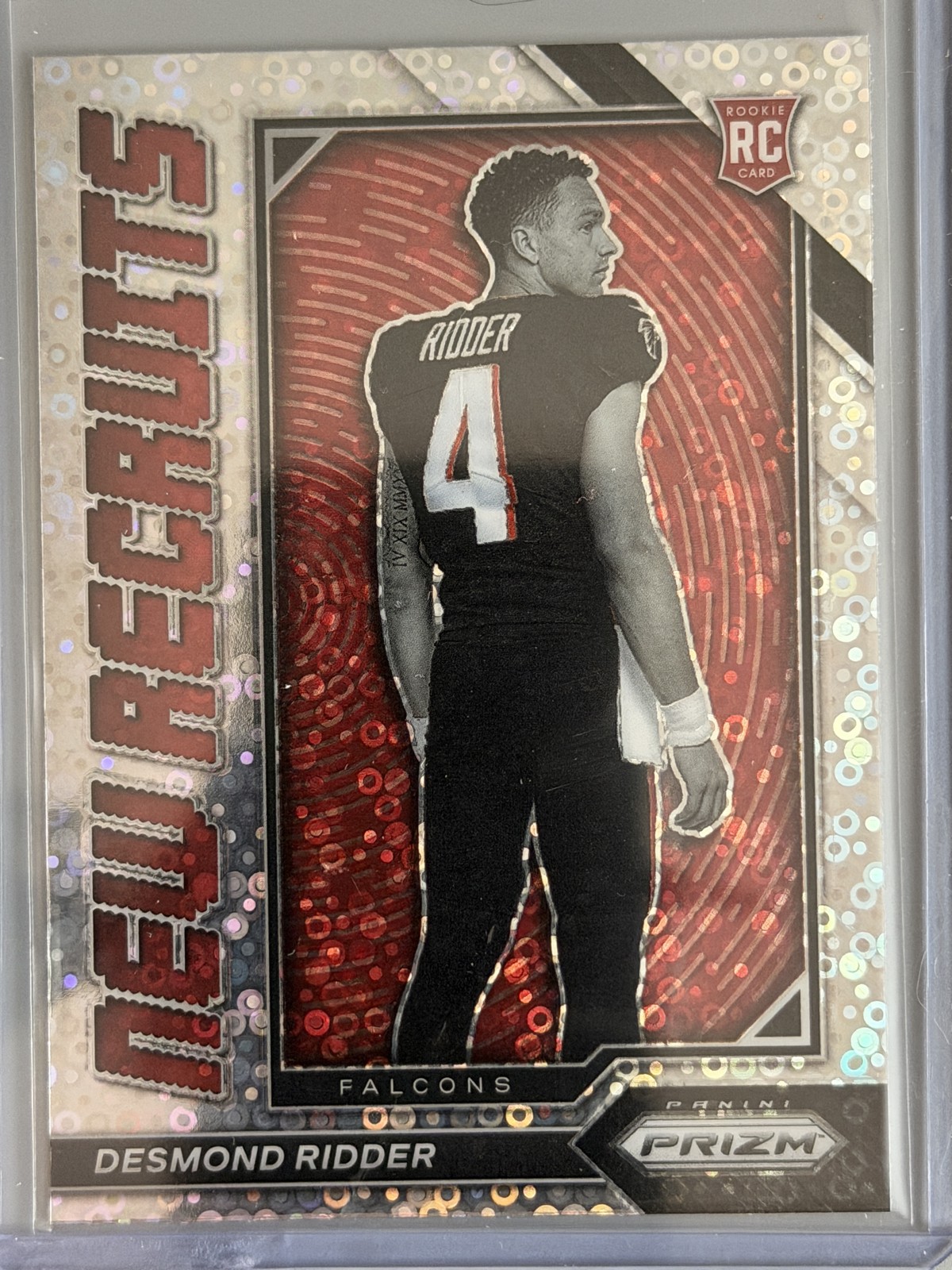 2022 Panini Prizm - New Recruits Desmond Ridder #NR-2 No Huddle Prizm (RC)