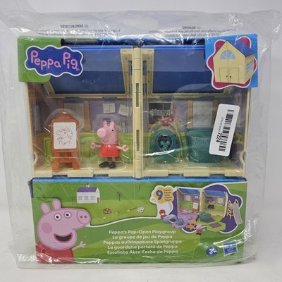 Peppa Pig Peppa's Pop-Open Playgroup Playset NEW