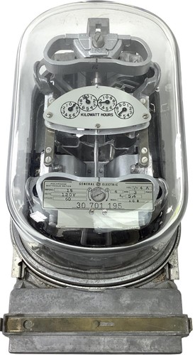 Vintage General Electric Watthour Polyphase GE Demand Meter V4A 1/1 On eBay