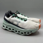 On Cloudmonster Running Shoes 61.98241 Women’s 8 Undyed Creek White Teal Green