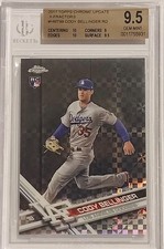 Cody Bellinger 2017 Topps Chrome Update X Fractor  RC /99 HMT99 BGS 9.5 Yankees