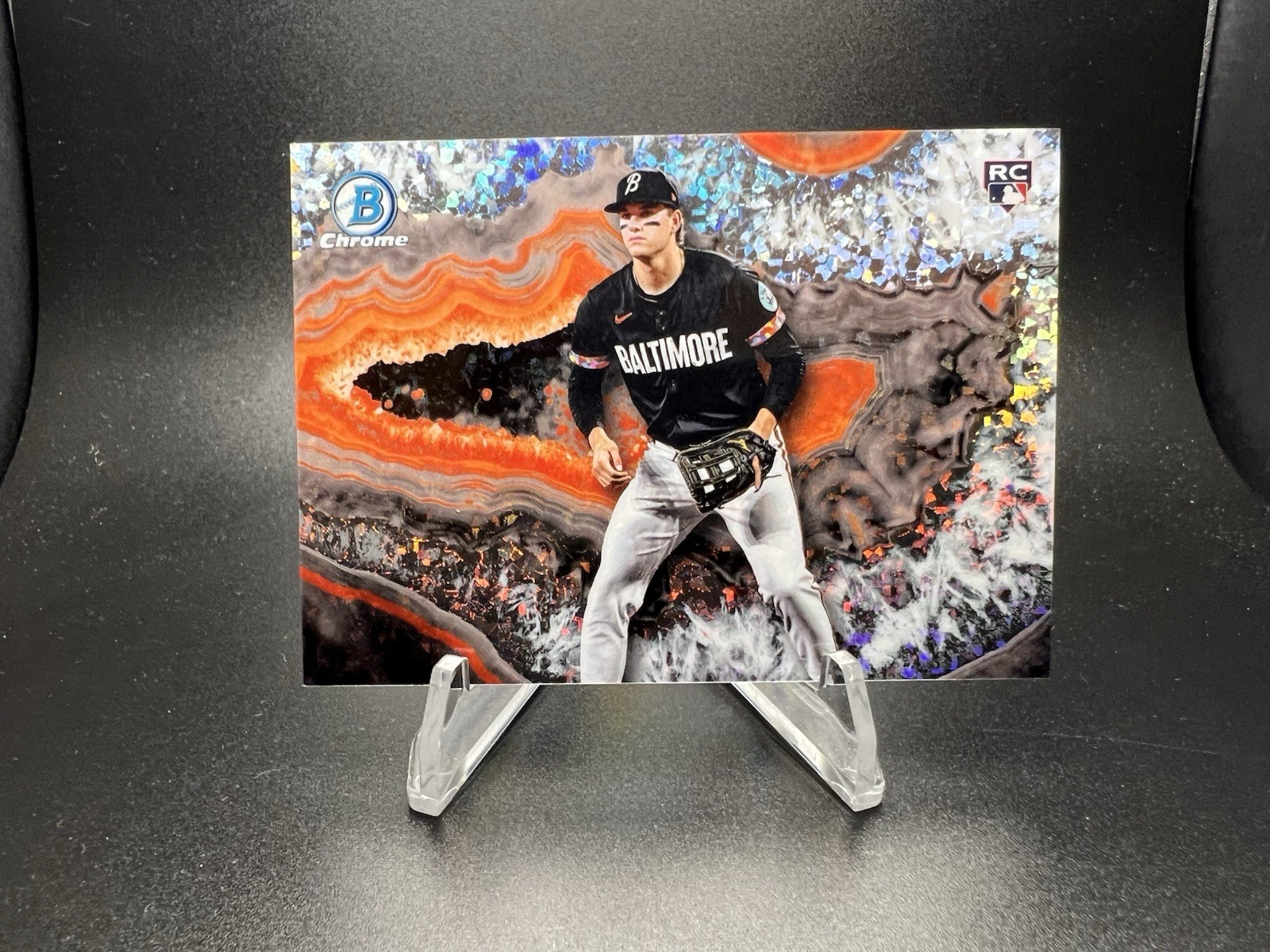 2025 Bowman Coby Mayo #BWC-6 Crystalized Orioles RC