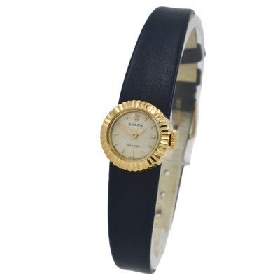 Ladies' Rolex Chameleon 15mm Silver Dial Manual Wristwatch #W302744-1