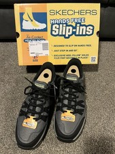 Skechers Mens Dynamite AT Escapar Cushioned Lace-Up Slip-Ins Trainers