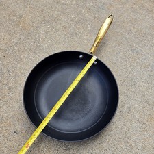 Sartén Imarku 10 pulgadas antiadherente 10" sartén de hierro fundido mango dorado; panal