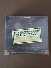 Various Artists - The Engine Room: A History of Jazz Drumming 4 CD box set