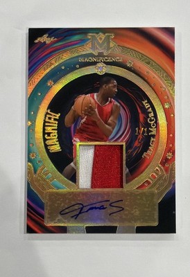 2023 Leaf Magnificence - Magnific Tracy McGrady #M-TMG Holo Gold  1/1 (AU)