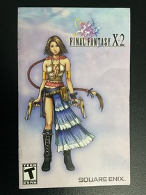 Final Fantasy X-2 PS2 PlayStation 2 Instruction Manual Only