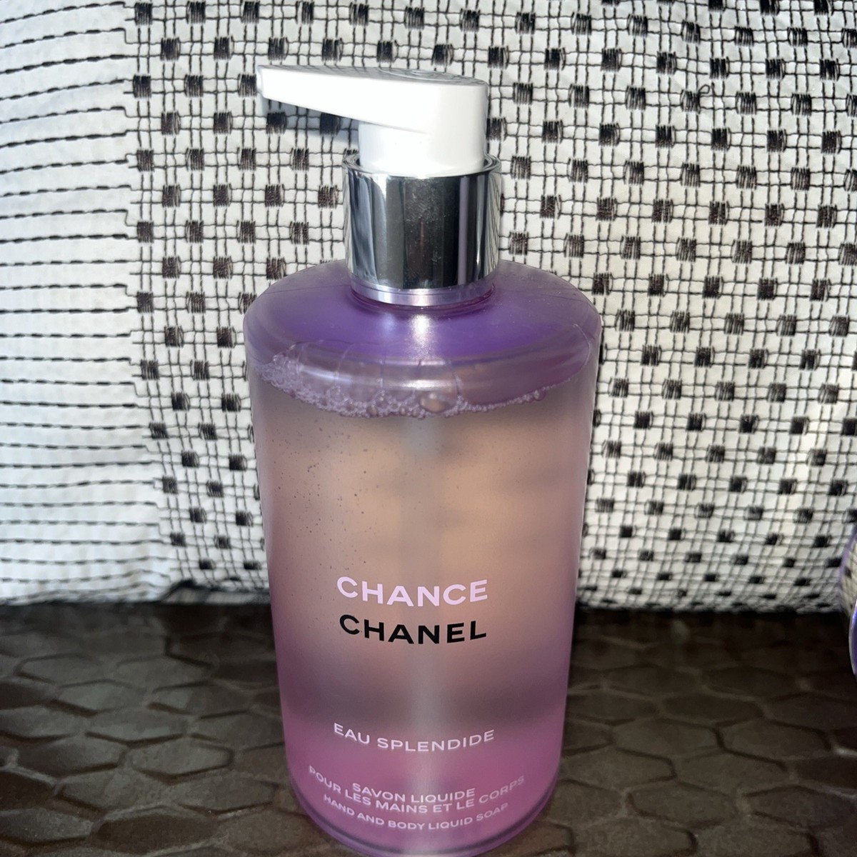 ボディソープ CHANEL CHANCE Eau Splendide 400ml Chanel Chance Eau Splendide Set: Soap, Lotion, Hair Oil & Perfume