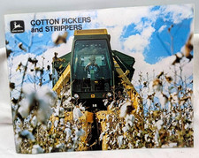 1969 John Deere Cotton Pickers and Stripper Sales Brochure Catalog