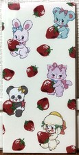 SWIMMER Retro Animal Character Envelope 3 Rabbit Bear Cat Panda Gift MADE JAPAN