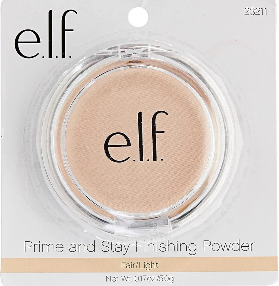 e.l.f. Prime & Stay Finishing Powder, Lightweight, Tinted, Long-Lasting, 5g - Image 3 of 4