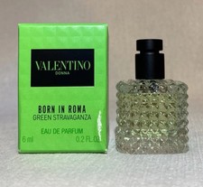 Valentino Donna Born In Roma Green Stravaganza EDP MINI Splash Dab .2oz, 6ml NIB