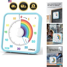 60 Minute Visual Timer for Kids and Adults, N...