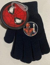 Marvel Comics Spider-Man Gloves Kids -new