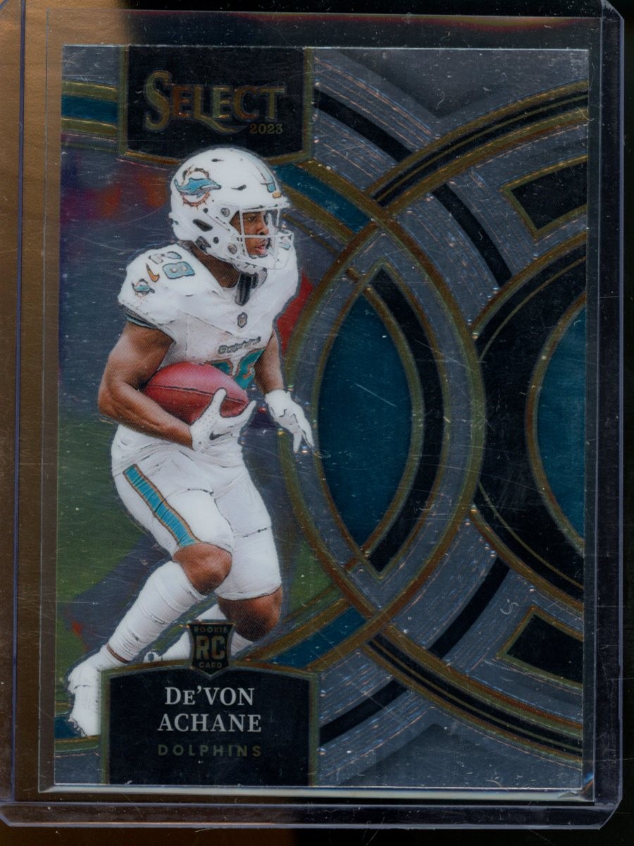 2023 Panini Select De'Von Achane Rookie Miami Dolphins #176