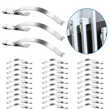 30PCS Window Screen Tension Spring Clips for Aluminum Channels