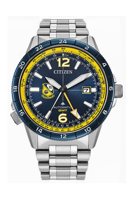 CITIZEN PROMASTER NB6044-54L  Blue Angels GMT Mechanical Automatic Men Watch