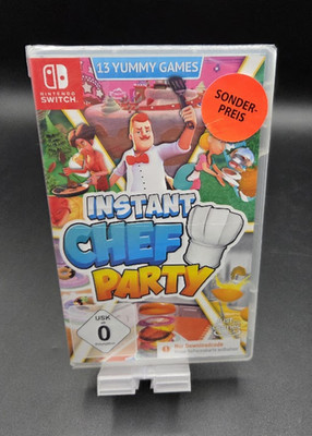 Instant Chef Party für Nintendo Switch - 13 Minigames - Neu und versiegelt