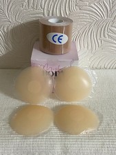 Women Breast Lift Boob Tape with 4pcs Silicone Nipple Covers