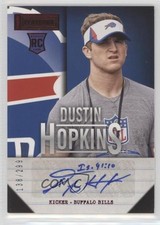 2013 Panini Playbook Signatures Red 138/299 Dustin Hopkins #143 Auto 0af