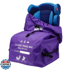 Clearworld Car Seat Travel Bag for Air Travel, Durable Gate Check Bag for Air