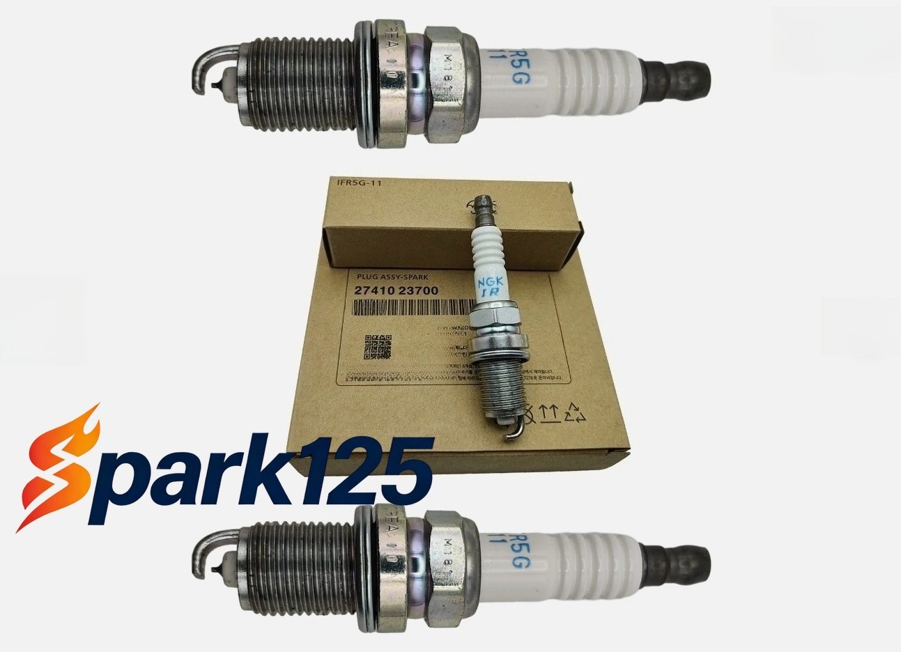 6PC Laser Iridium Performance IFR5G11 Spark Plug For V6 Standard