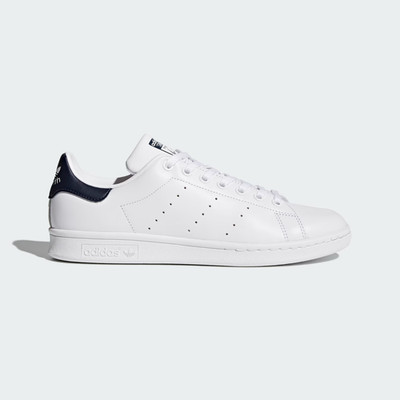 Adidas Originals Stan Smith in weiß und dunkelblau UK 10,5 - US 11 - EUR 45 1/3