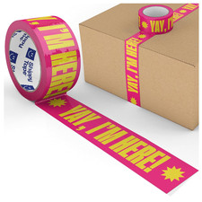 Cool Decorative Packing Tape for Small Business, Cute Designer Printed Packaging