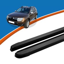 Trittbretter passend für Schweller Dacia Duster ab 04/2010-12/2017 MAJA Schwarz
