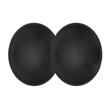 2 Pcs Speaker Dust Cap, 86x90x17mm Dust Resistant Coil Cover, Bead Paper