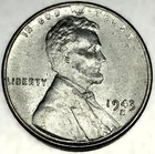 1943-S Lincoln Wheat Cent - UNC Steel Penny Cent - Actual Coin Pictured - 4621