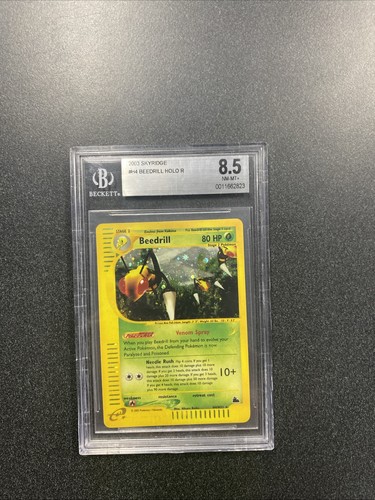 Beedrill graded CGC 8 for sale on eBay