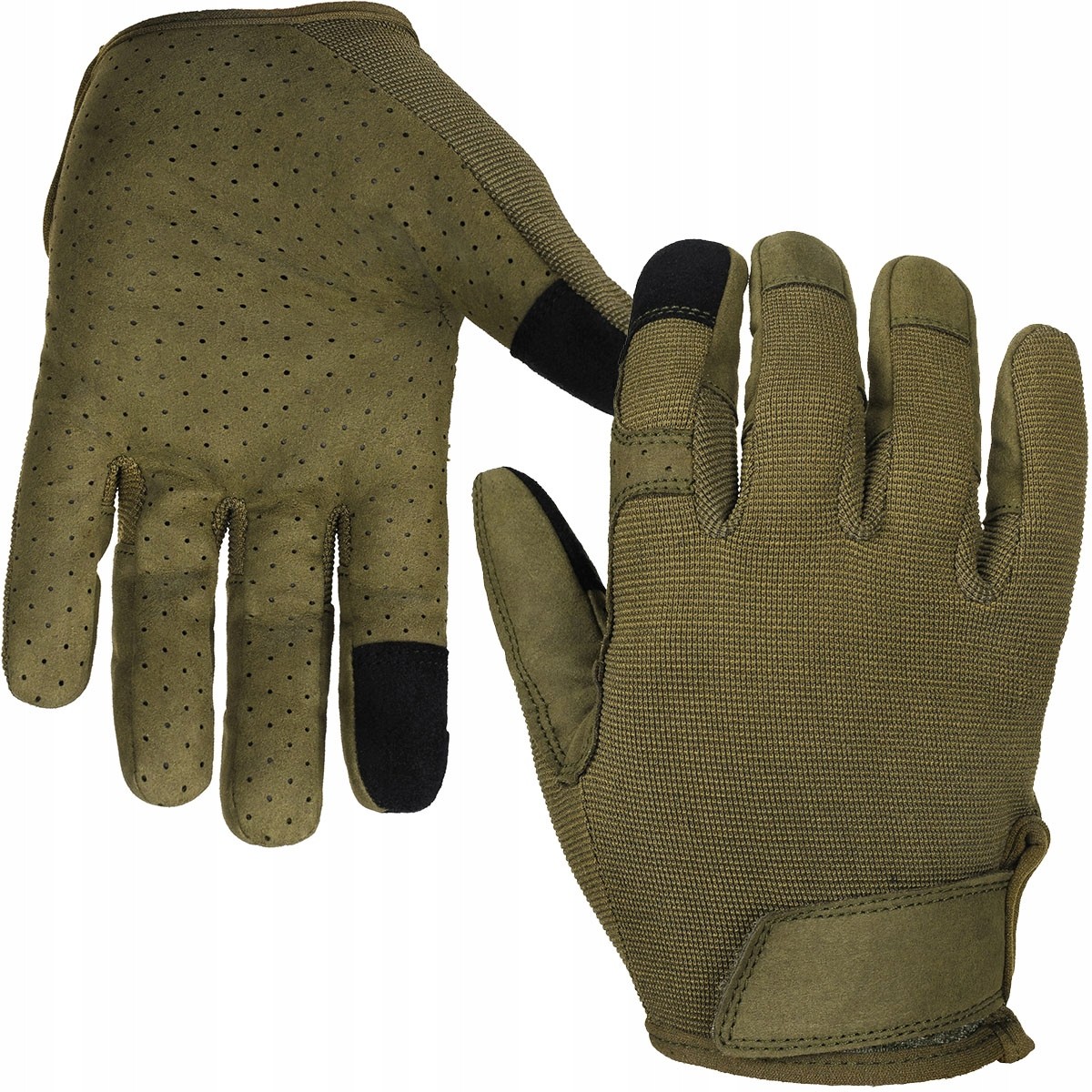 Handschuhe Taktische Schutzhandschuhe Mil-Tec Touch Olive S