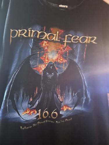 Primal Fear XL North American Tour 2010 Shirt