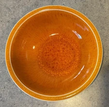 JARS :: STUDIO ART POTTERY 7” BOWL “Cantine” ORANGE Williams Sonoma FRANCE