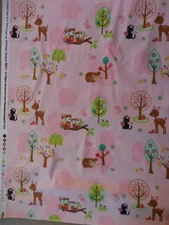 Hoo's In The Forest by Doohikey Designs 2011 Riley Blake Cotton, 2.5 yards