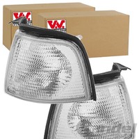 2X VAN Wezel Blinkleuchte Blinker Weiß Vorne Passend FÜR Audi 80 Links+Rechts
