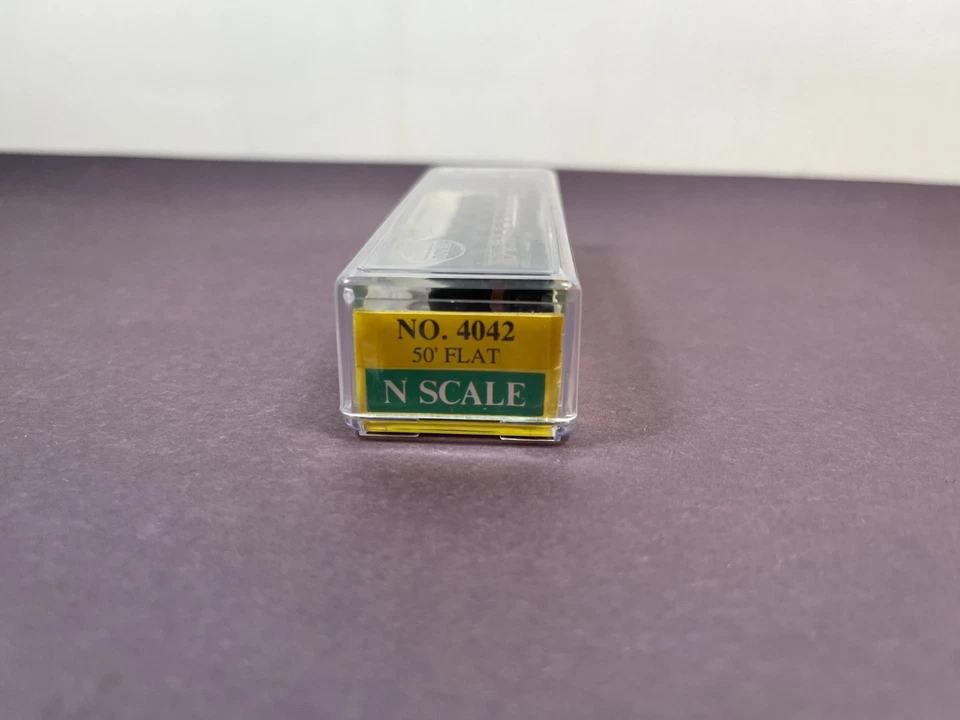 Model Power N Scale Train 4042 Flat Car PENNSYLVANIA PRR 474200 - Image 3 of 4