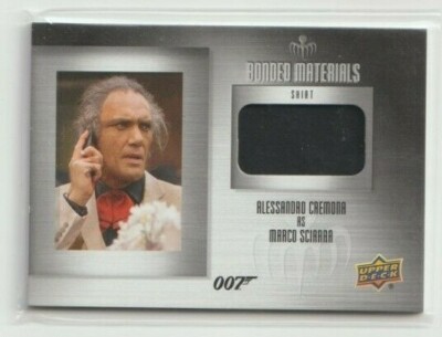 007 James Bond Villains & Henchmen Bonded Materials Card Alessandro Cremona 