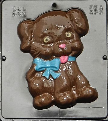 Happy Dog Chocolate Candy Mold 545 NEW