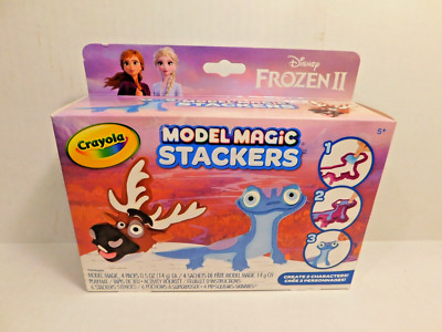 Crayola Frozen 2, Sven & Fire Salamander Model Magic Stacker Set, Gift for Kids