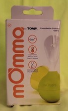 Tomy mOmma Mealtime Soft Fork - 6months and older - Green - New in box