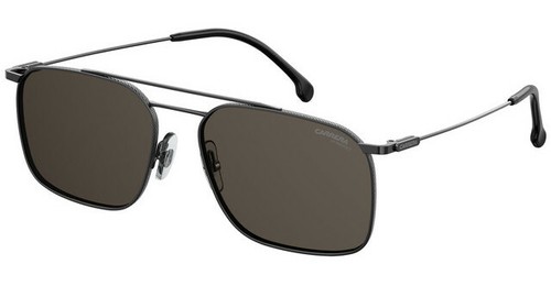 NEW CARRERA 186/S V81-IR Dark Ruthenium Black Pilot 59mm UNISEX SUNGLASSES - 第 1/7 張圖片