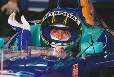 Jean Alesi "Sauber" Autogramm signed 20x30 cm Bild