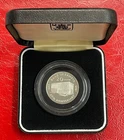 Zambia Zambia 20 Ngwee 1985 20 Years National Bank Proof, Sterling Silver (S4-6-12