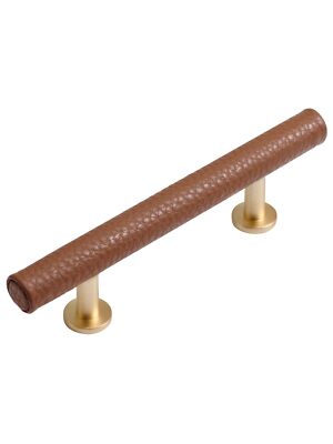3" Brown Leather Drawer Pulls 2 Pack for Dresser Kitchen Cabinet Knobs |  eBay