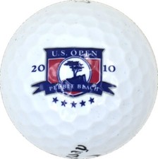 2010 US OPEN Pebble Beach Logo - Callaway Warbird - GOLF BALL
