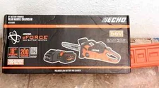 ECHO eFORCE Chainsaw, 18 INCH 56V DCS-5000-18C2 with Battery and Charger